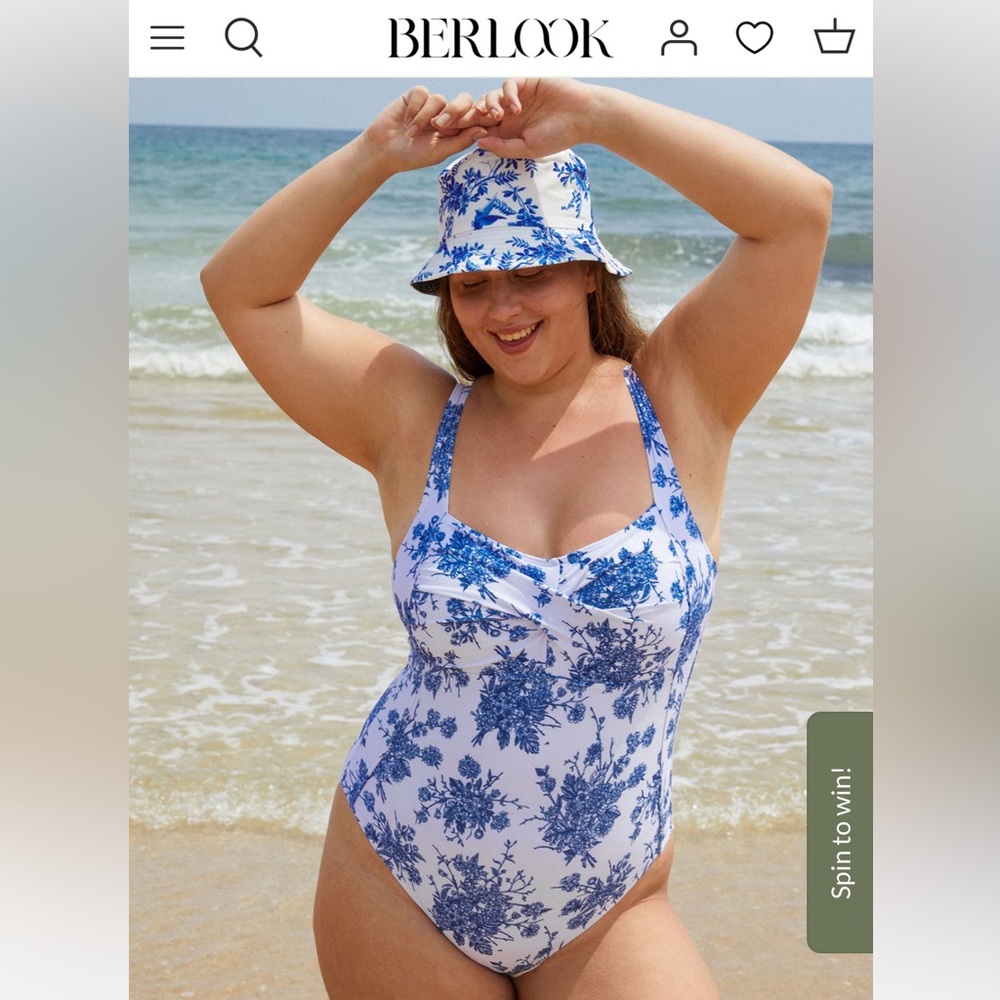 NWT plus size one piece swimsuit